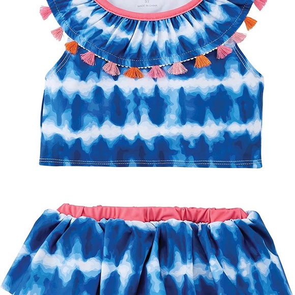 Tie dye tassel swimsuit - Picture 2 of 4